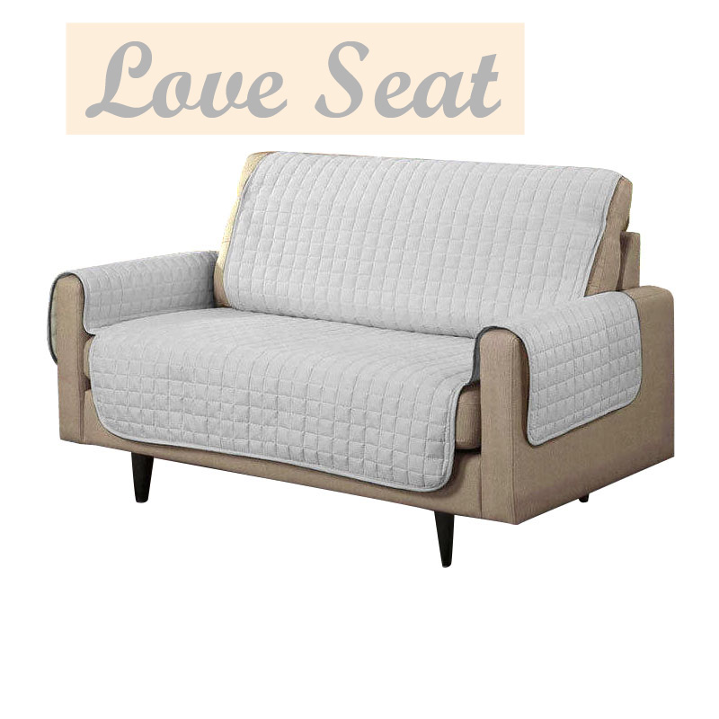 Pet Furniture Sofa Love Seat Cover Dog Quilted Protector Microsuede