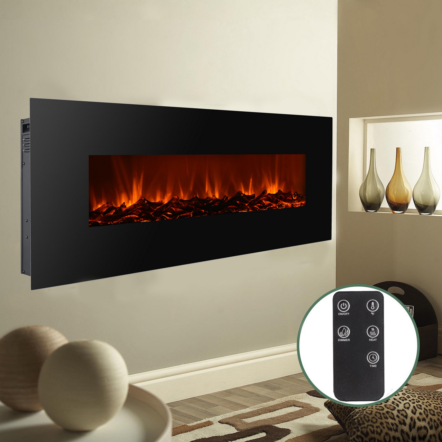 Electric Wall Fireplaces Heater Wall Mount Fireplace Guide by Linda
