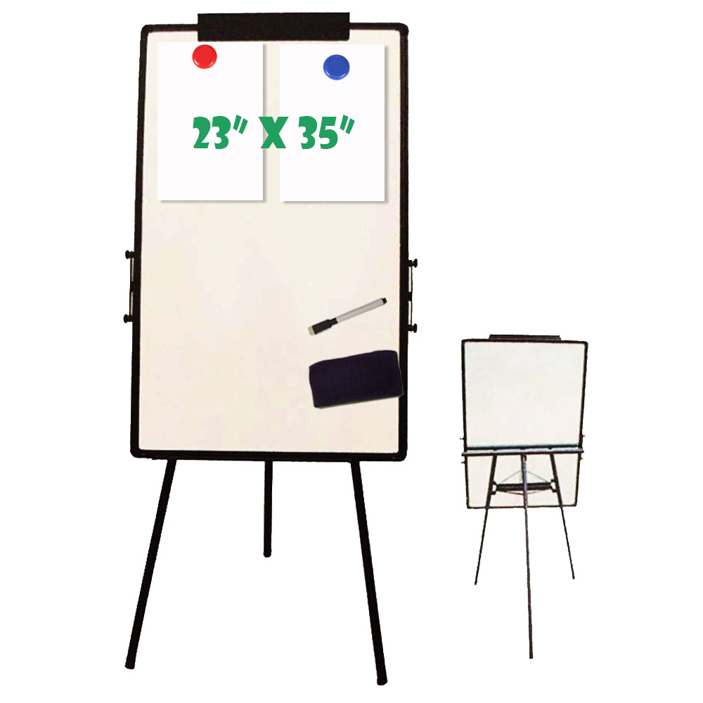Adjustable Office Large Magnetic Whiteboard Dry Erase Board Easel 