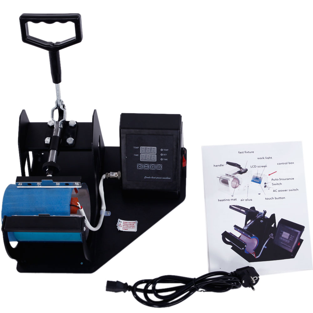 Cup Heat Press Machine Transfer Sublimation for DIY 11oz Coffee Mug