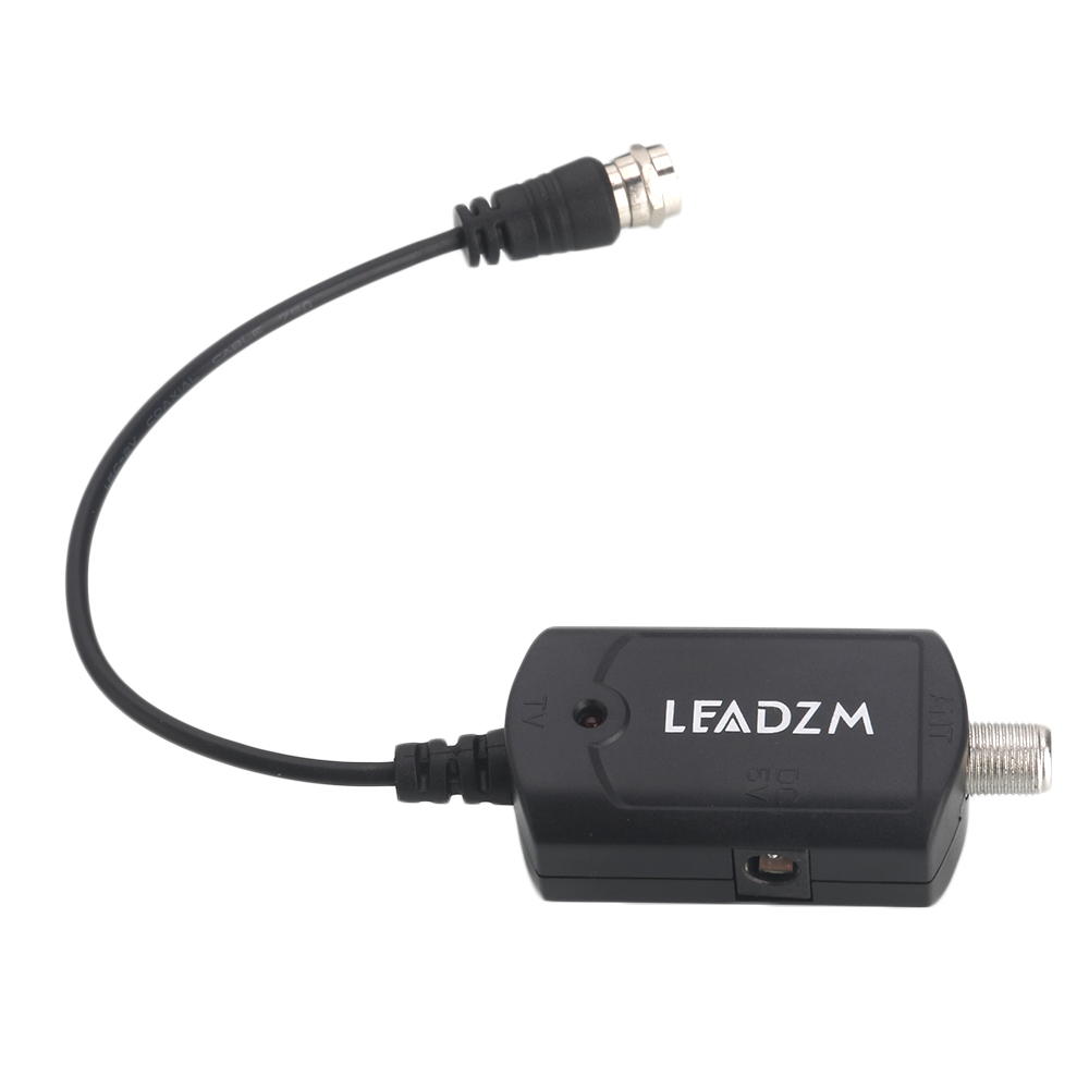 Leadzm 50miles Range Flat HD Digital Indoor Amplified TV Antenna with Amplifier