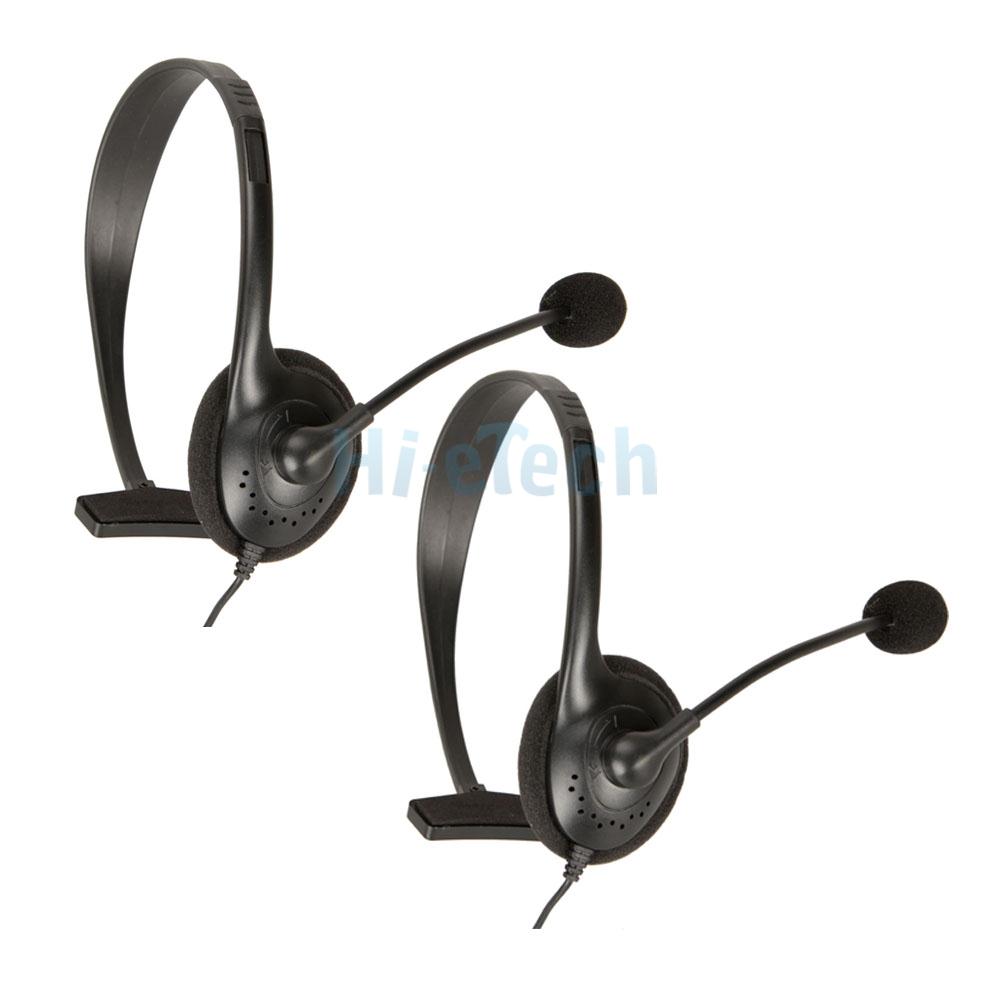 2X Small Live Headset with Microphone MIC for Xbox 360 Wireless