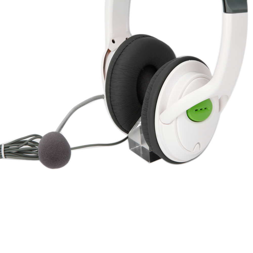 Big Headset Headphone with Mic for Xbox 360 Controller + USB Breakaway