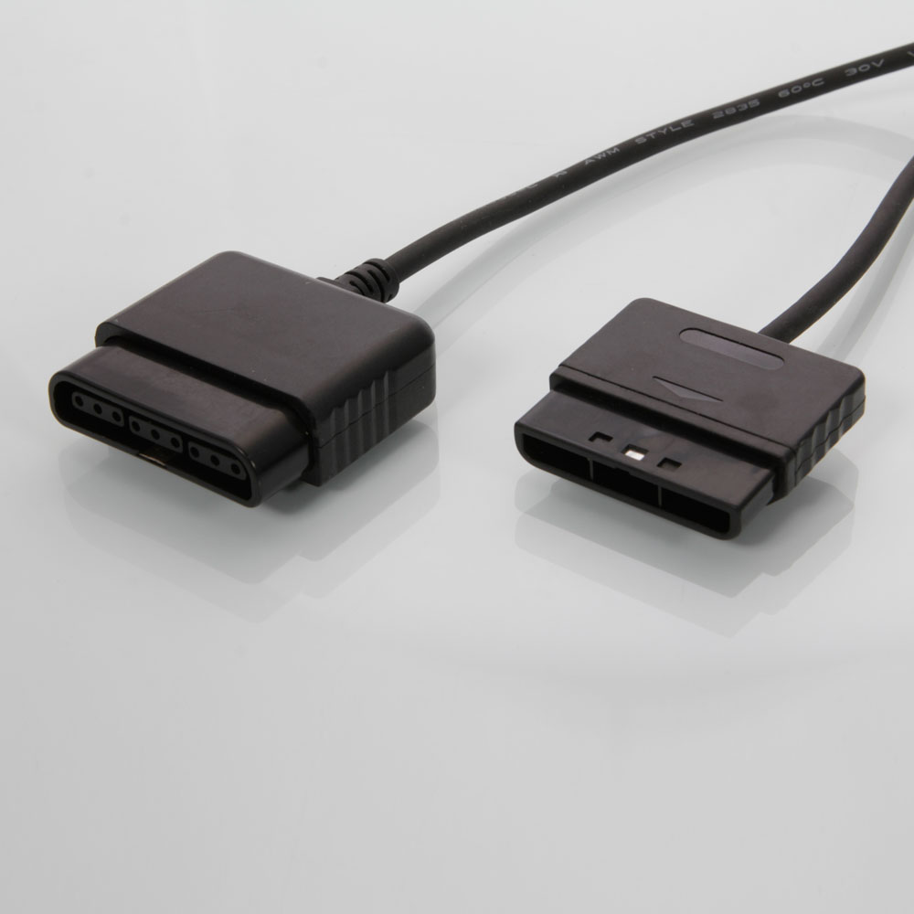 Lot2 Controller Extension Cable Wire for PlayStation2 PS2 Black eBay