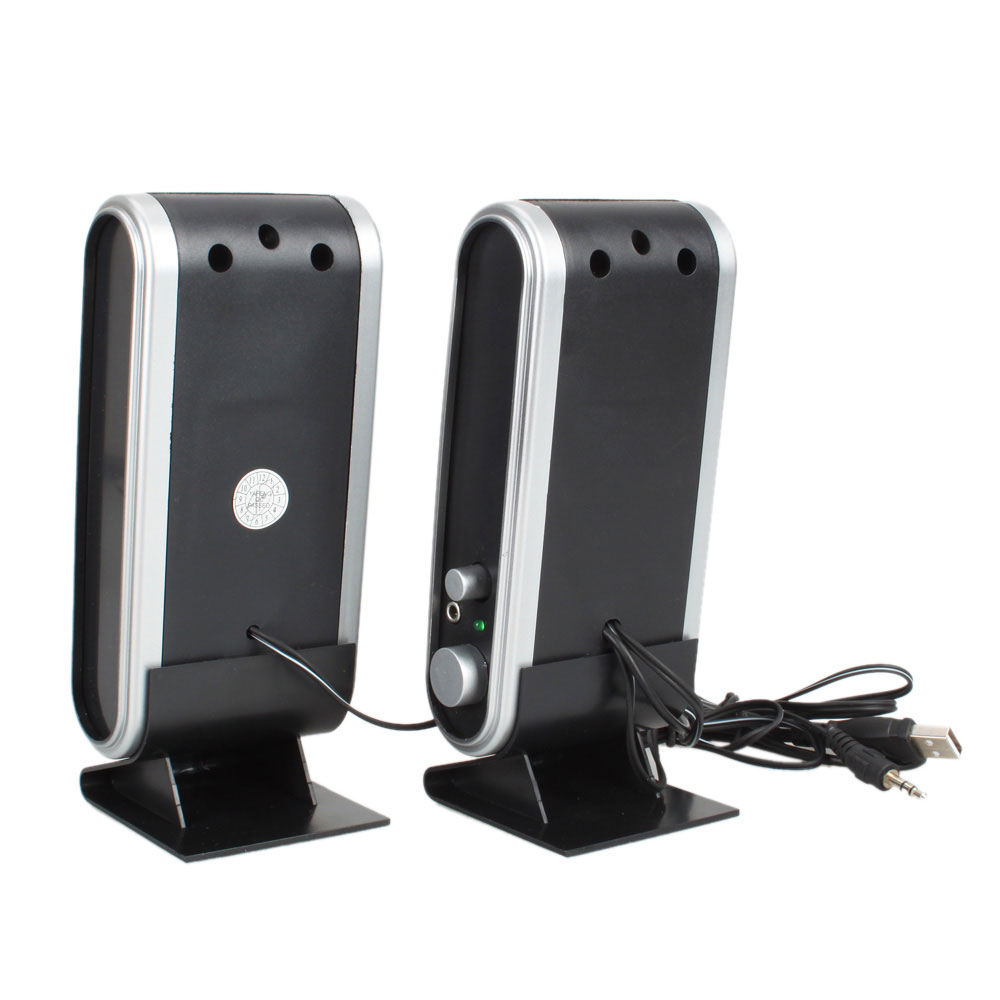 USB Power Wired Computer Speakers Stereo 3.5mm Jack for Desktop PC