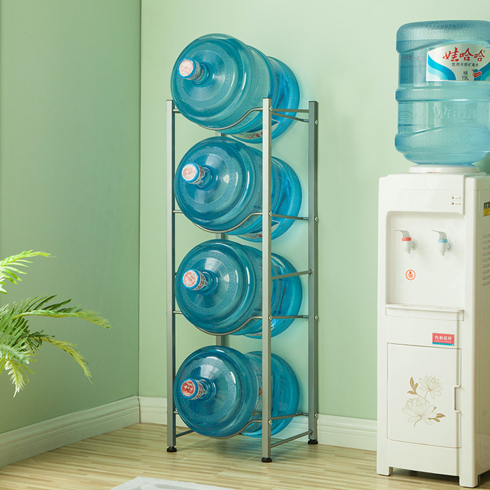 Heavy Duty Bottle Storage 3 4 5 Tier Water Cooler Jug Rack Detachable