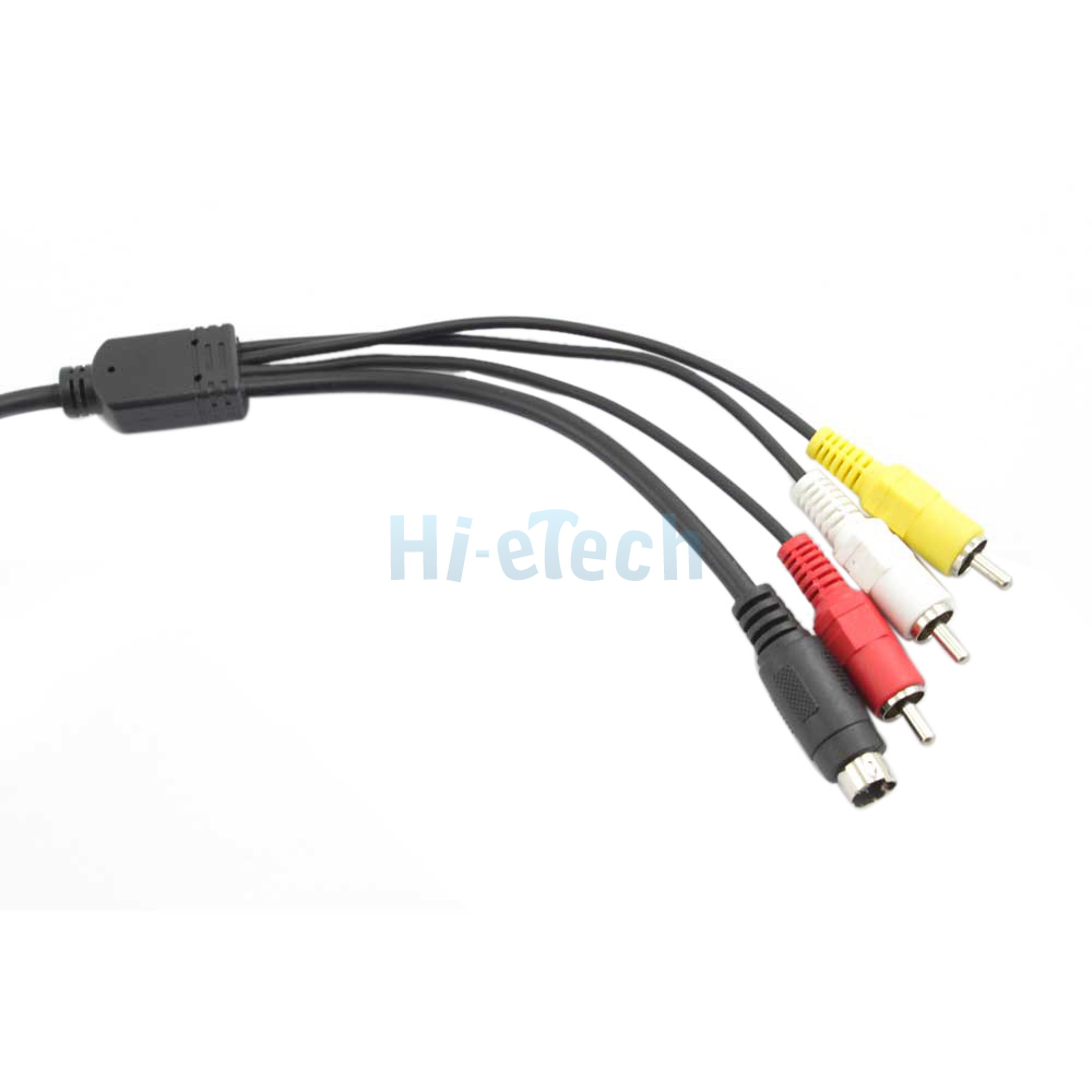 AV A/V TV Cable/Cord/Lead for Sony Handycam DCRHC52/e DCRSR47/e DCR